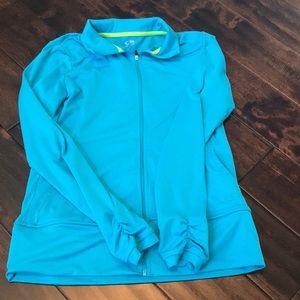 Champion zip up athletic work out jacket